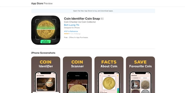 Coin Identifier Coin Snap
